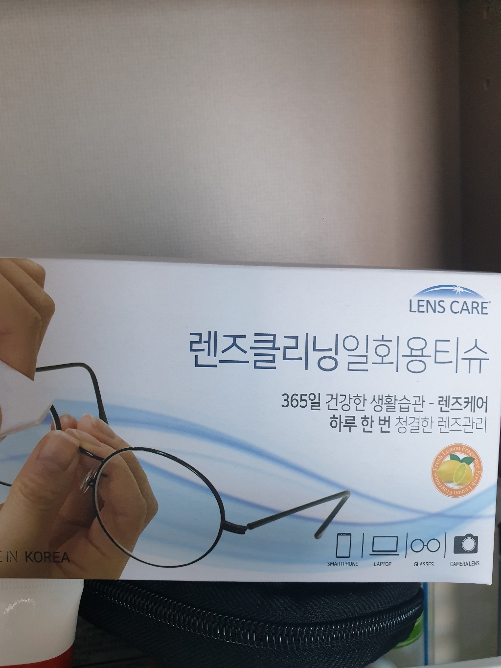 [자우버] 일회용 렌즈 클리너 / 안경닦이/액정클리너/등교필수품