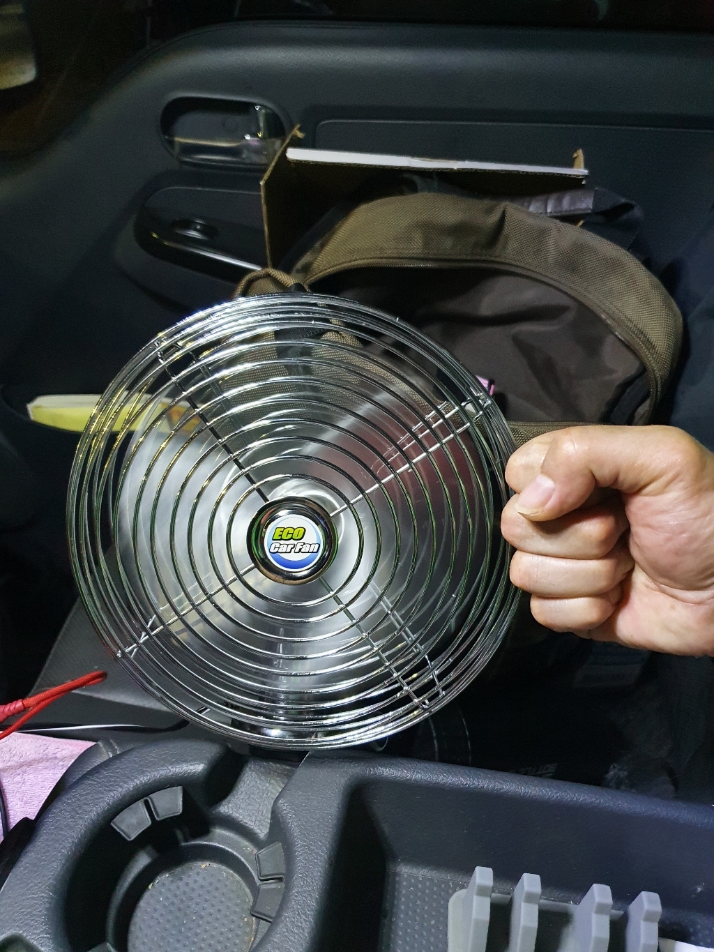 카모아 ECO 에코 메탈 차량용 선풍기 집게식 에코카팬 리뷰후기