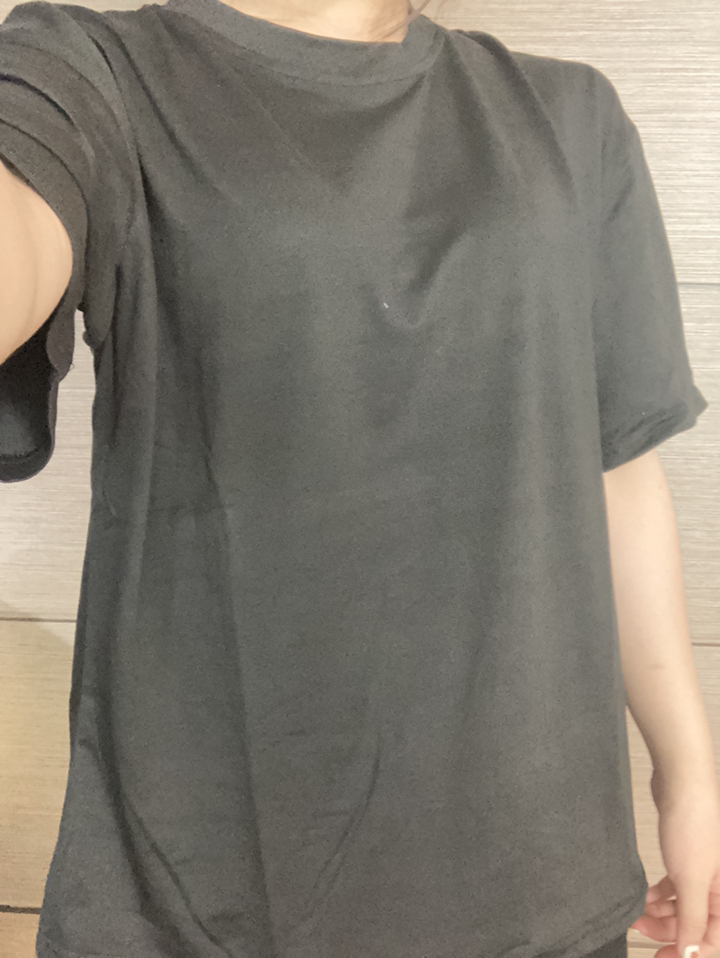 로즈홀리 여성 컬러풀 오버핏 무지 반팔티셔츠 3장 리뷰후기