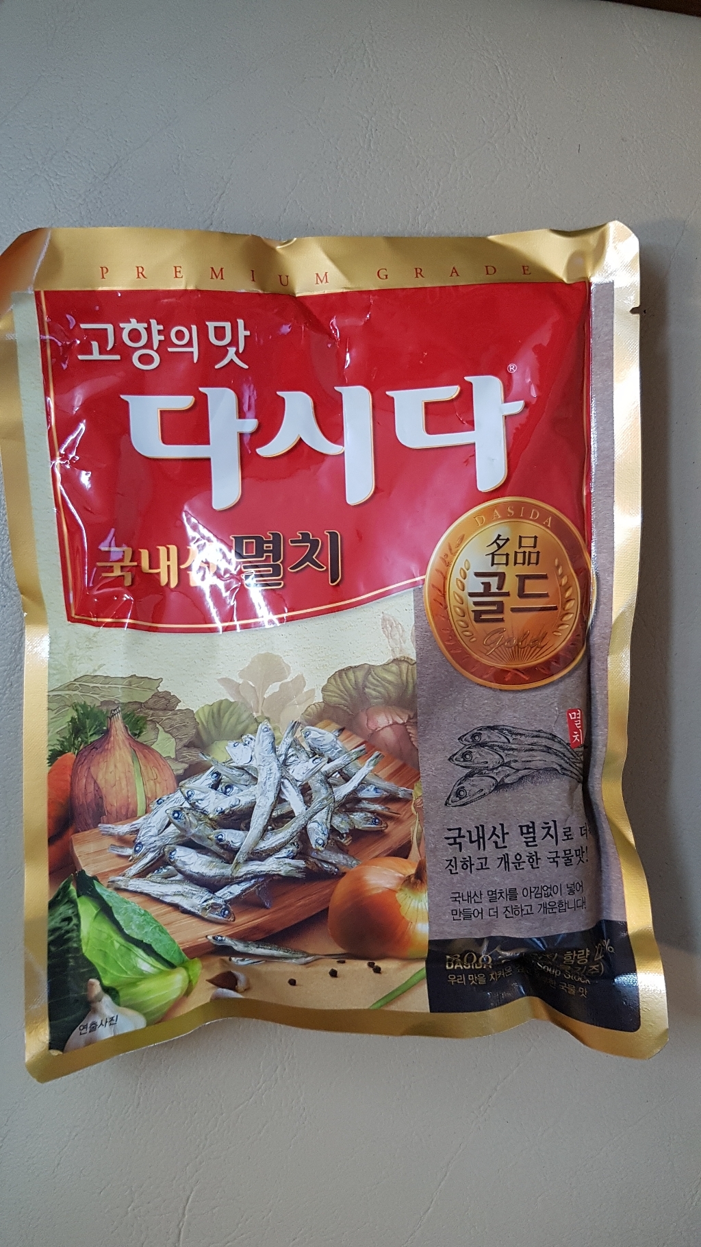 CJ제일제당 다시다 명품골드 멸치