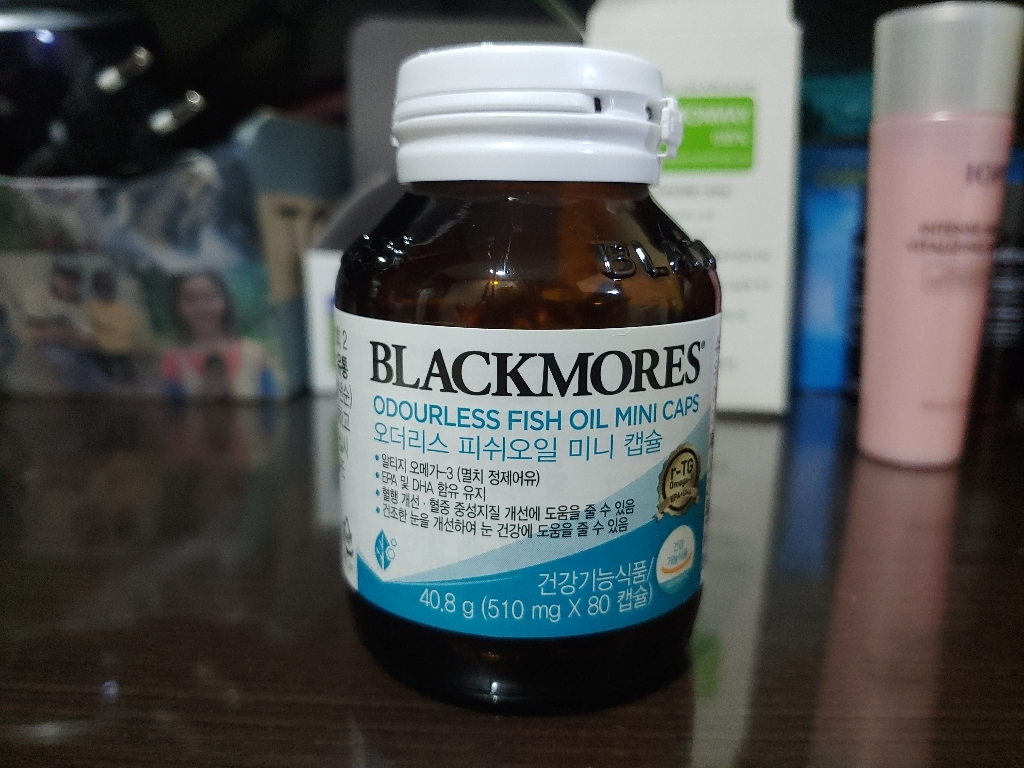 블랙모어스 오더리스 피쉬 오일 미니 캡슐