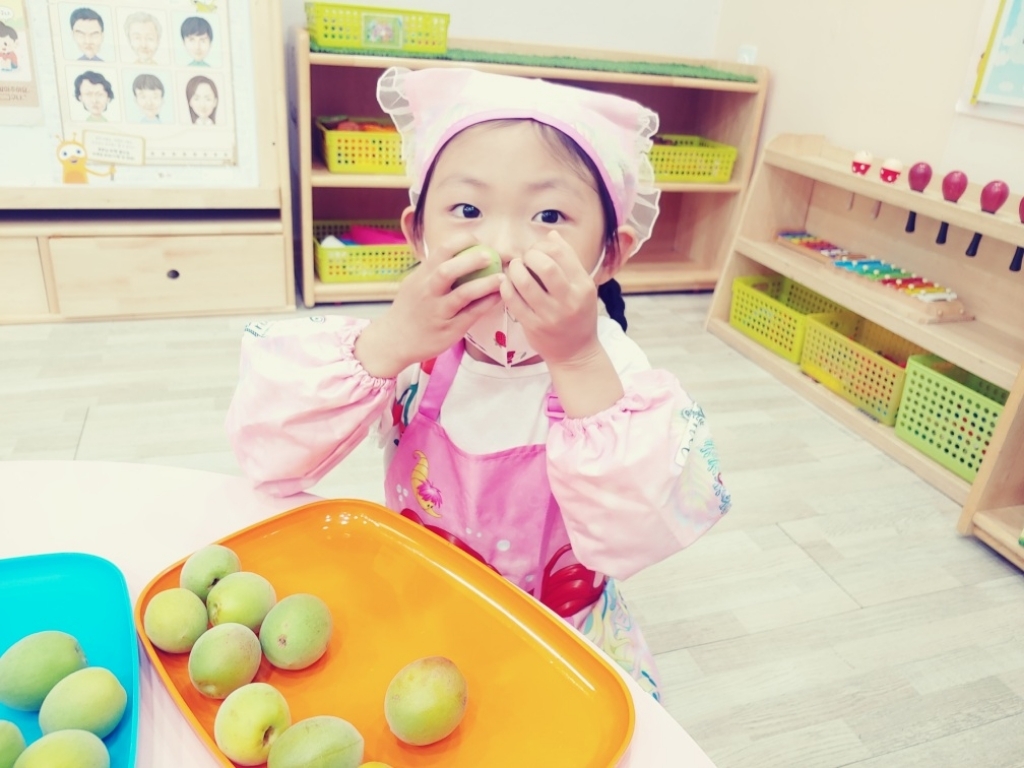 디즈니프린세스 인어공주 버블 앞치마 토시 두건 N076