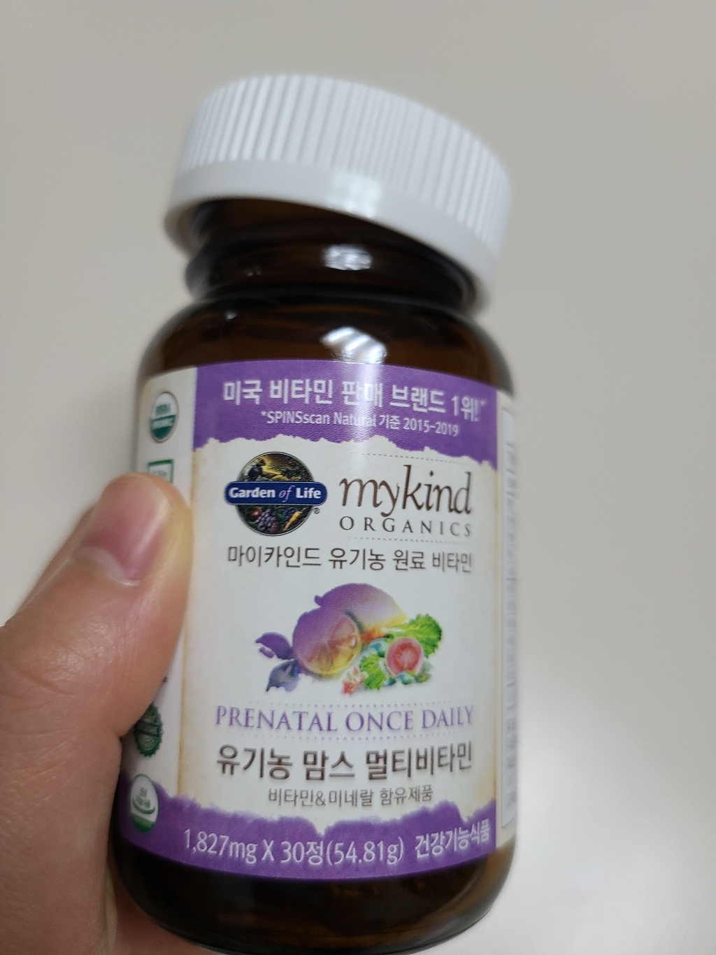 마이카인드 유기농 맘스 멀티비타민