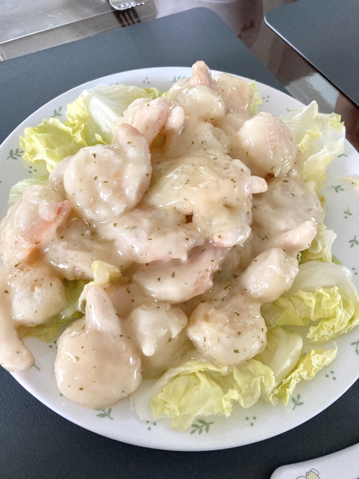 사옹원 통살 크림새우