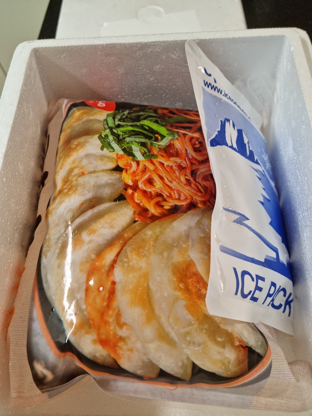 대구 납작 만두 30년전통 수제 납짝만두 무방부제
