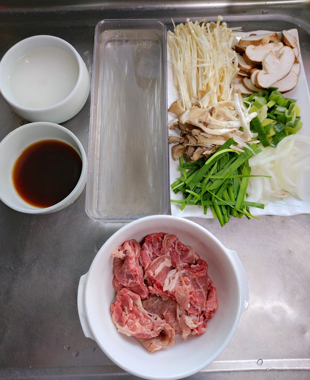 곰곰 소불고기 전골 밀키트