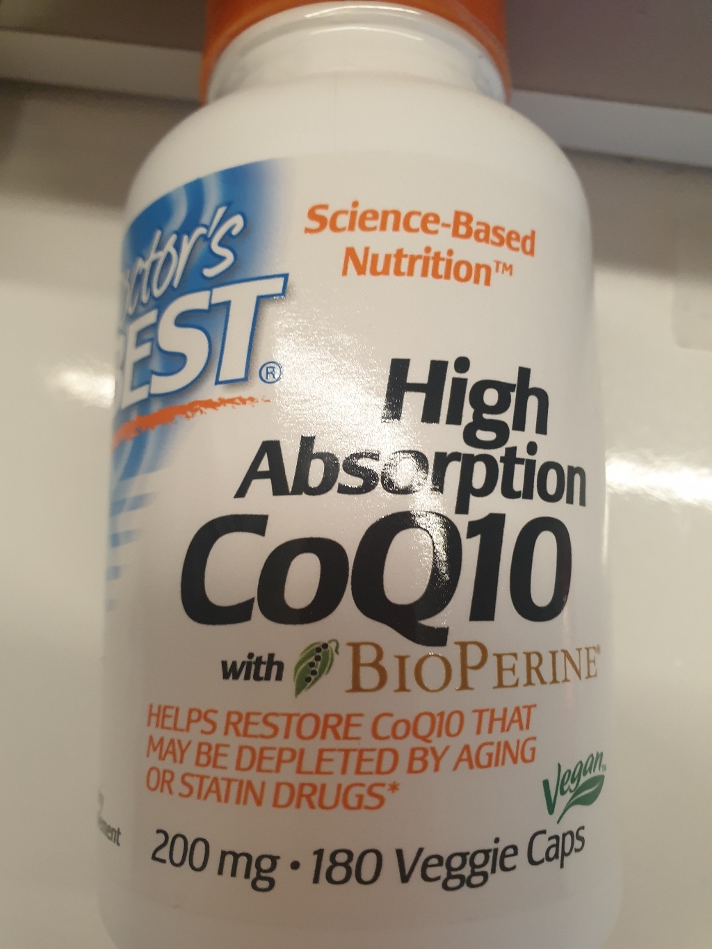 Doctors Best 고흡수 CoQ10 베지 캡