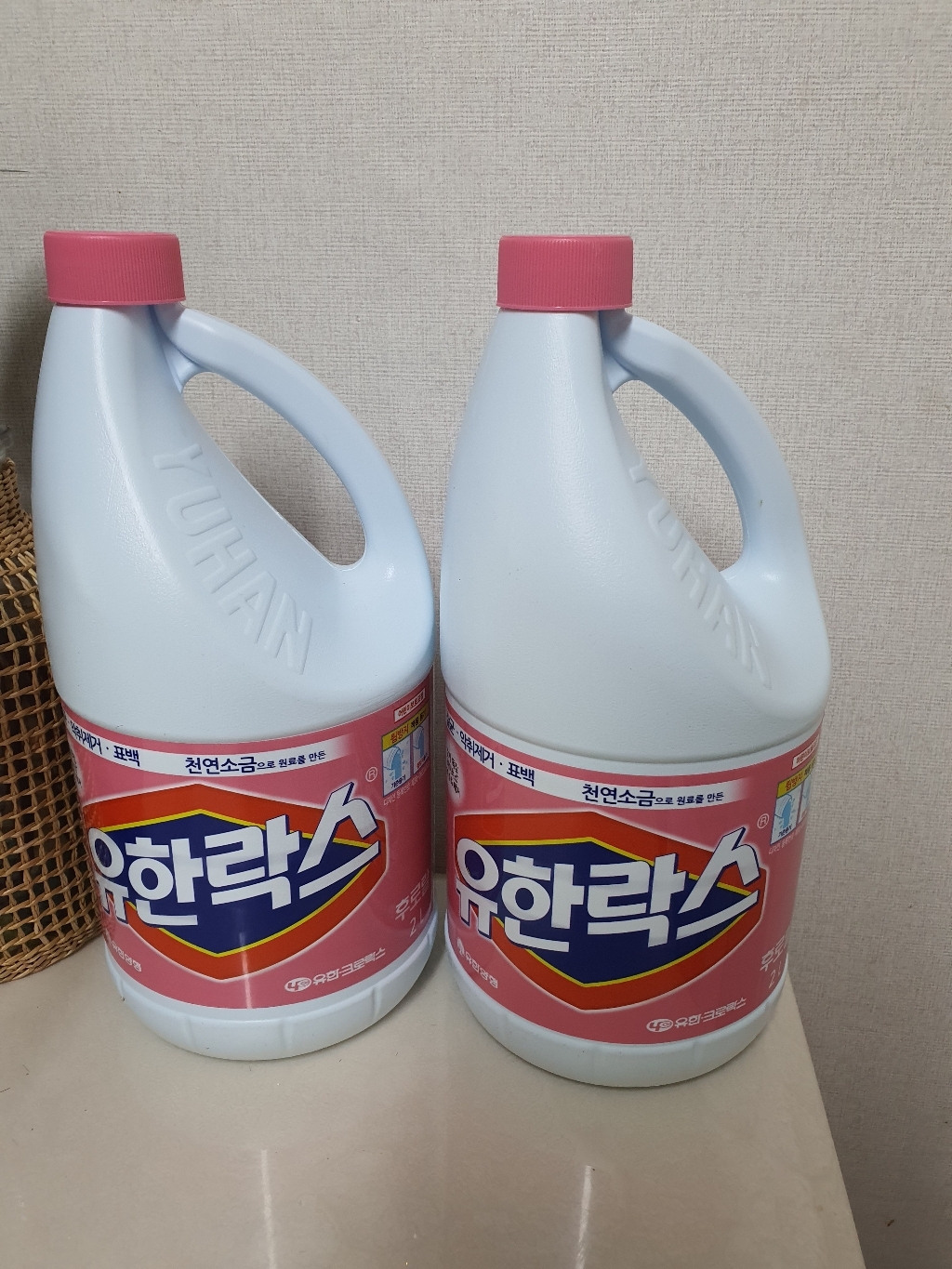 유한락스 후로랄 1L 6개 리뷰후기