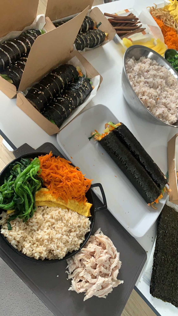 더담다 다용도 크라프트 일회용도시락 중 리뷰 후기