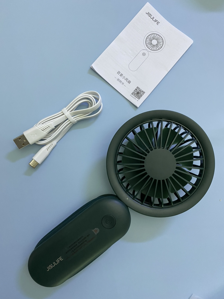 지수라이프 트랜스포머블 팬 USB 휴대용 선풍기 Ah