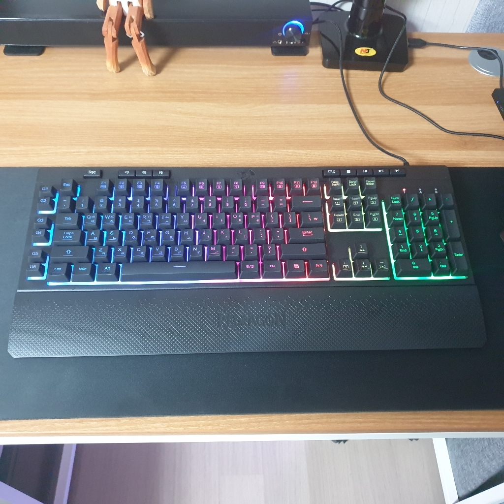 리드래곤 SHIVA RGB LED 키보드 리뷰후기