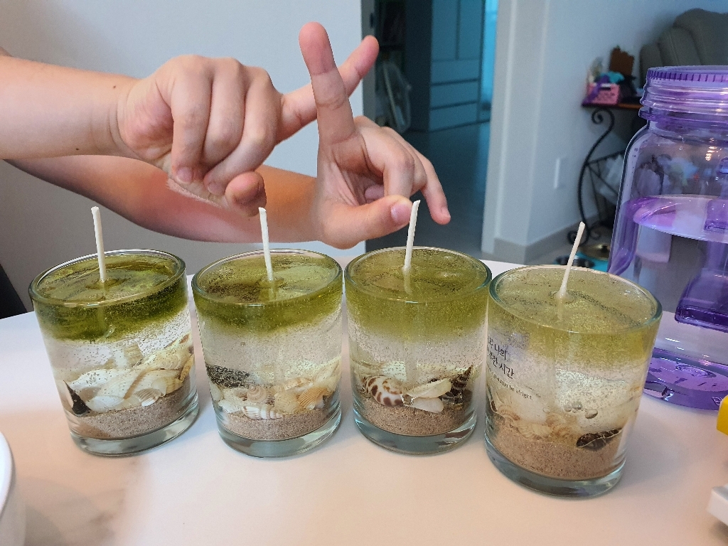달빛마녀캔들 5온즈 4개 바다캔들 만들기 DIY-