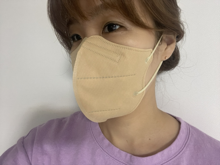 아이코코 컬러에디션 새부리형 마스크 대형 옐로우 핑크 퍼플 그레이 베이지 리뷰후기