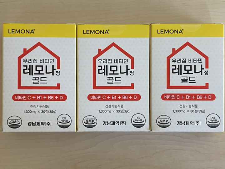 경남제약 우리집 비타민 레모나정 골드