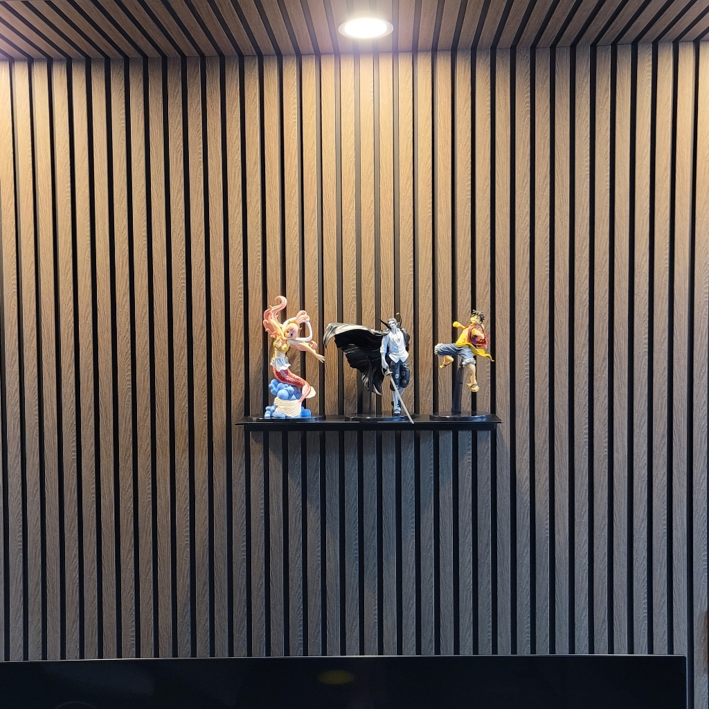 메탈라인 무타공 올블랙 슬림선반 실란트픽스 접착제
