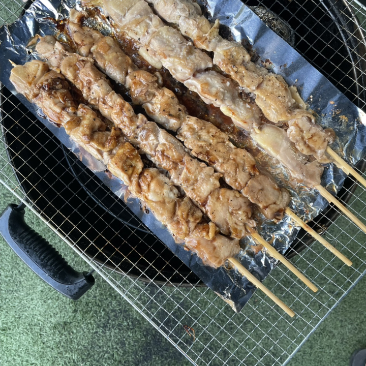 캠핑음식 4가지맛 수제닭꼬치 x5개 x5 x10