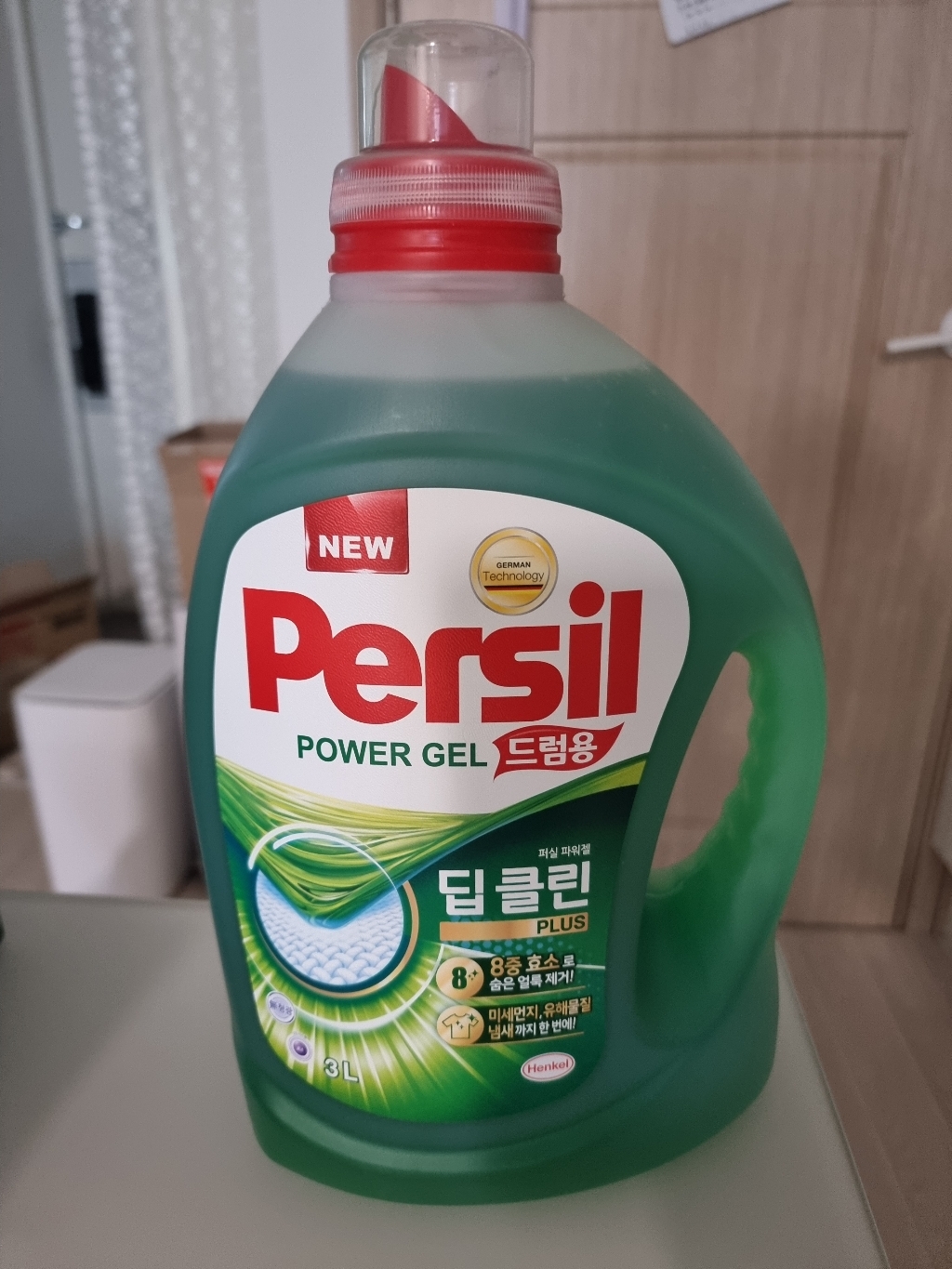 퍼실 딥클린 파워젤 드럼용 액상세제 본품 리뷰후기