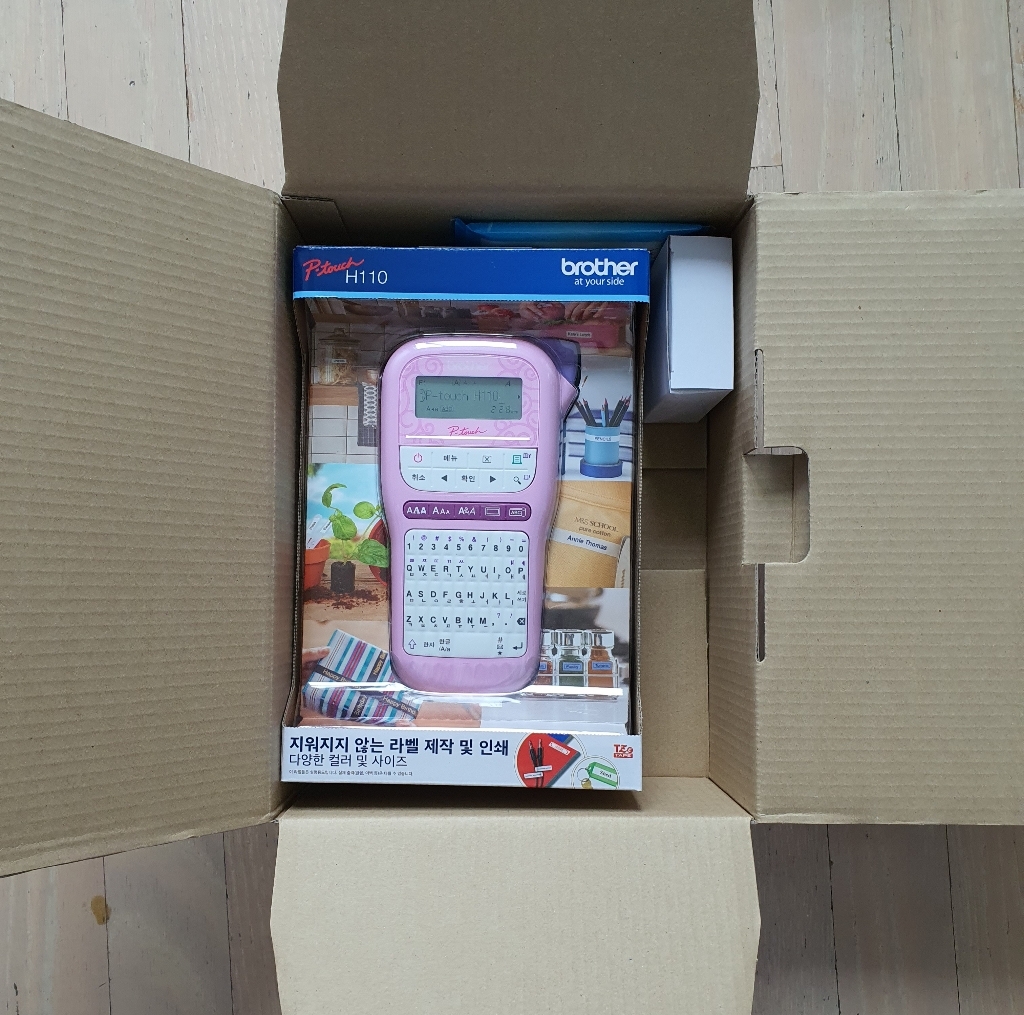 T-HK 어댑터 증정 브라더 라벨프린터