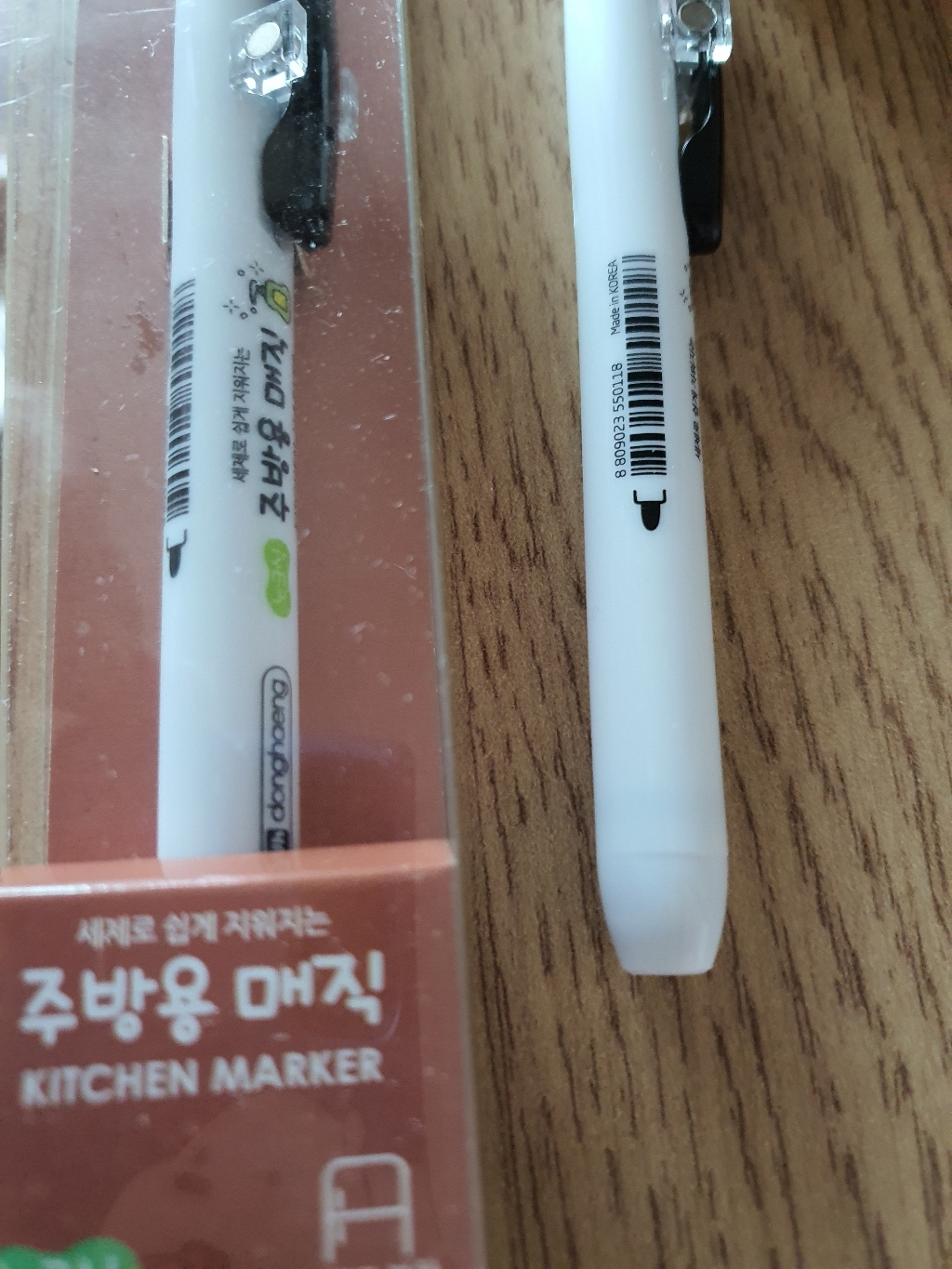 노크식 주방용 매직 키친마커