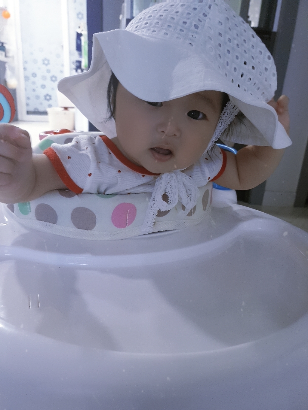 []유아동 아기 신생아 펀칭 레이스 썬햇 버킷햇 챙모자 백일 돌 촬영 모자 보넷