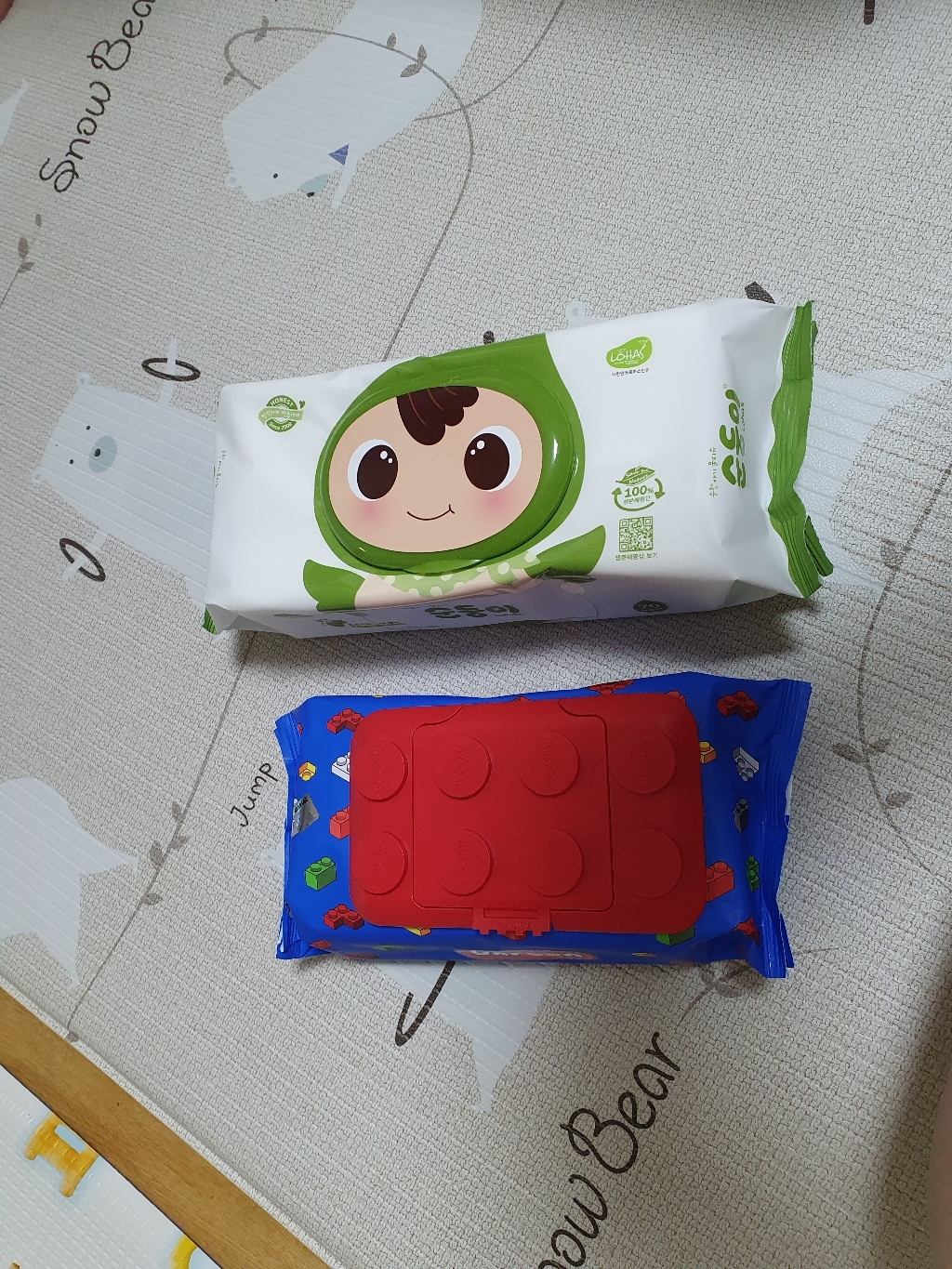 순둥이 로하스 유아물티슈 캡형