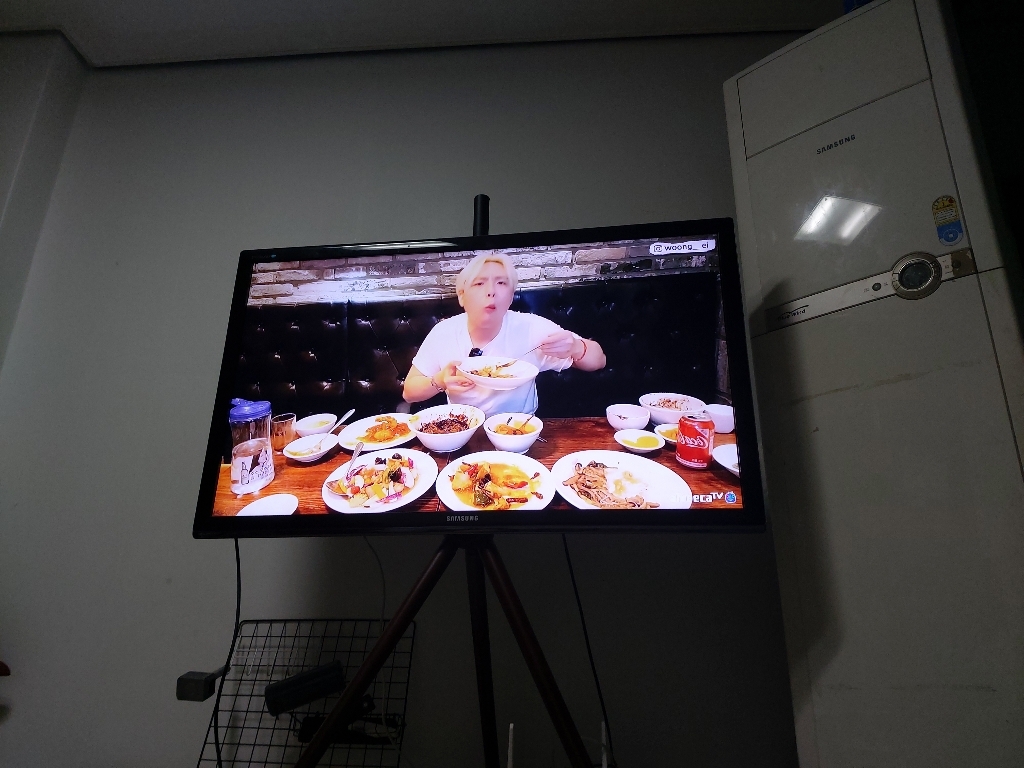 지마운트 이젤형 TV 스탠드