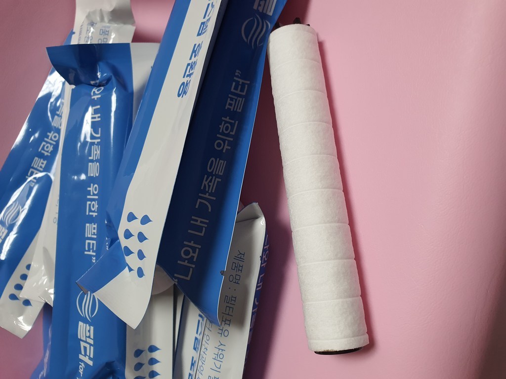 필터포유 대림바스 샤워기 환필터 염소녹물제거용 개별포장