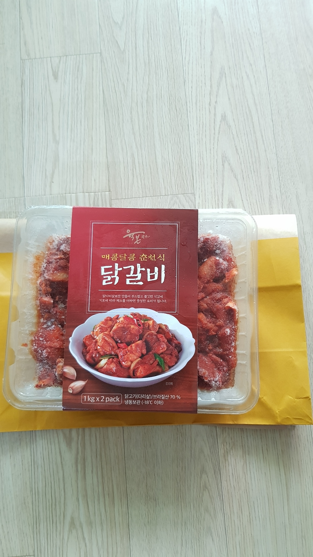[쿠팡수입] 육본 매콤달콤 춘천식 닭갈비