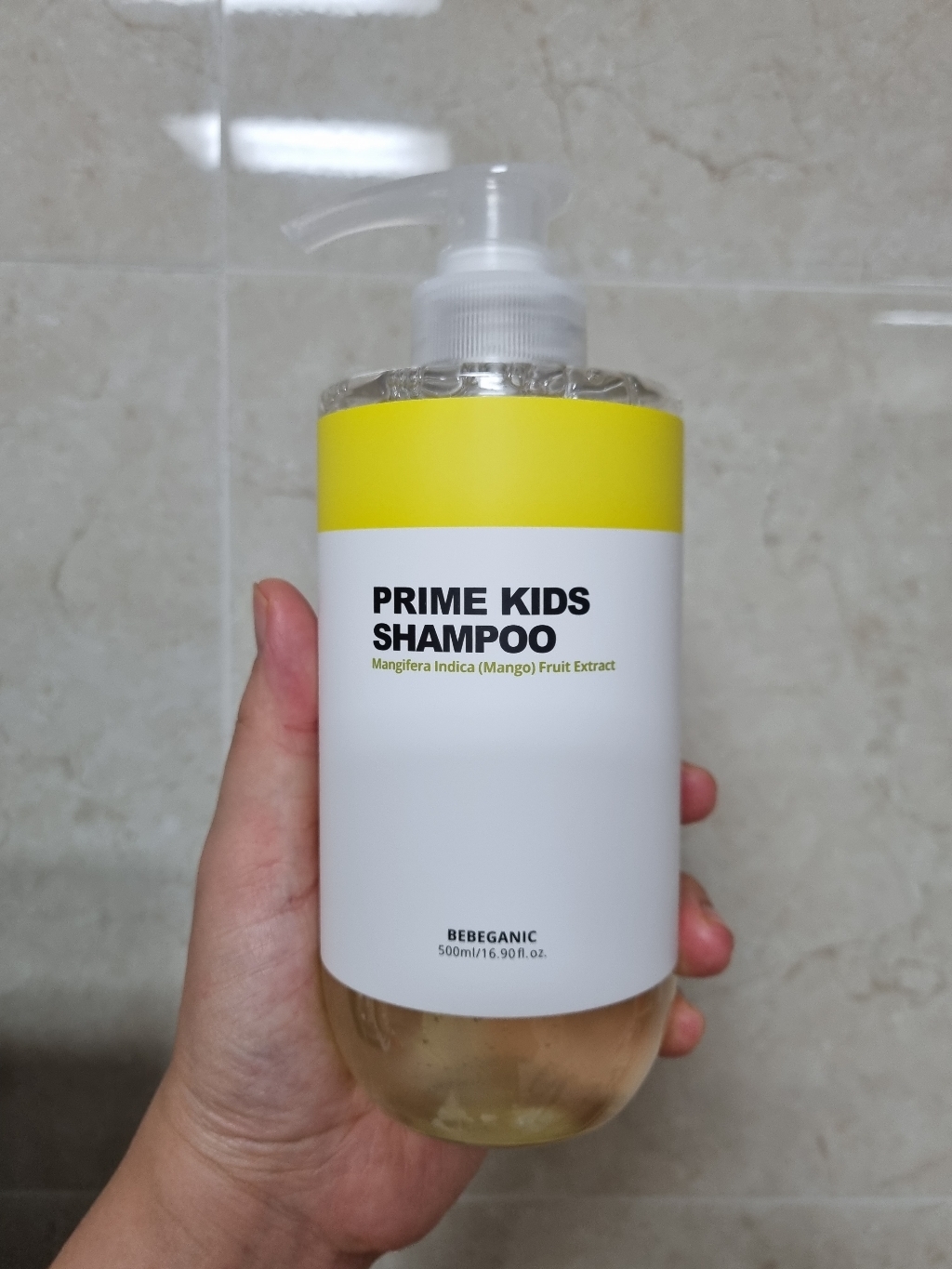 베베가닉 프라임 키즈 샴푸 망고향