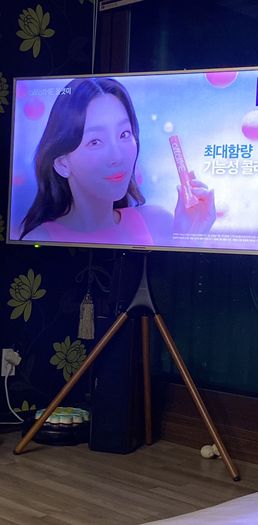 엣지월 EdeA 이젤형 TV 아트 스탠드 네트망 케이블타이