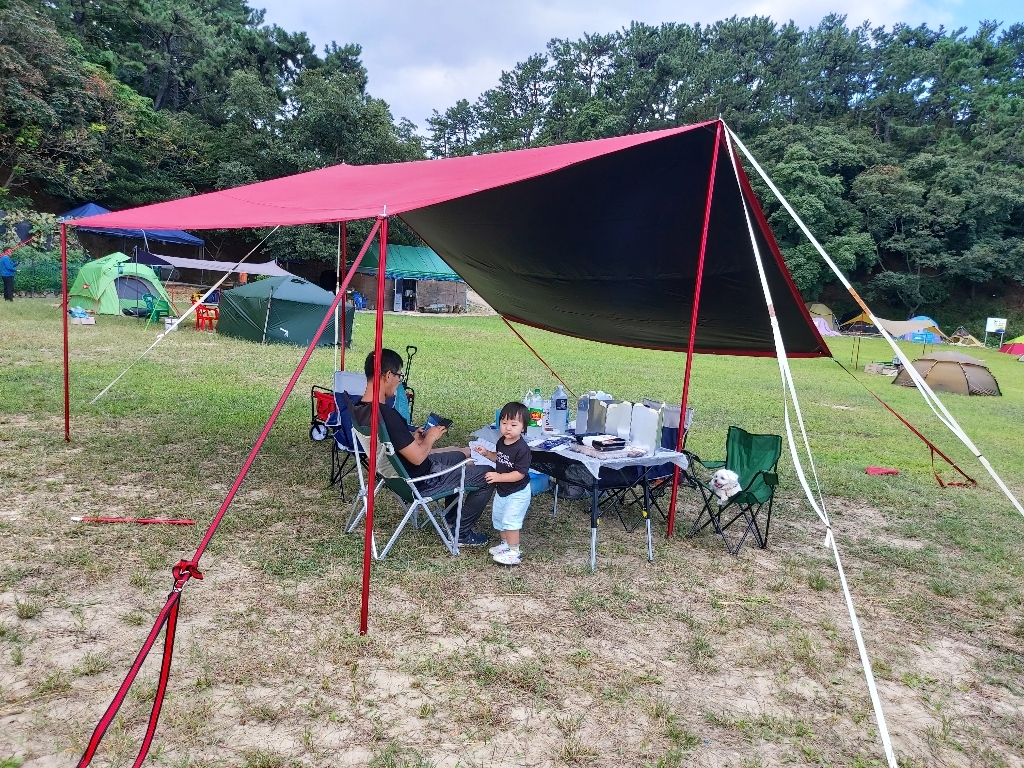 힐링라이프 자파팜 캠핑용 텐트 타프 멀티 웨빙스트랩