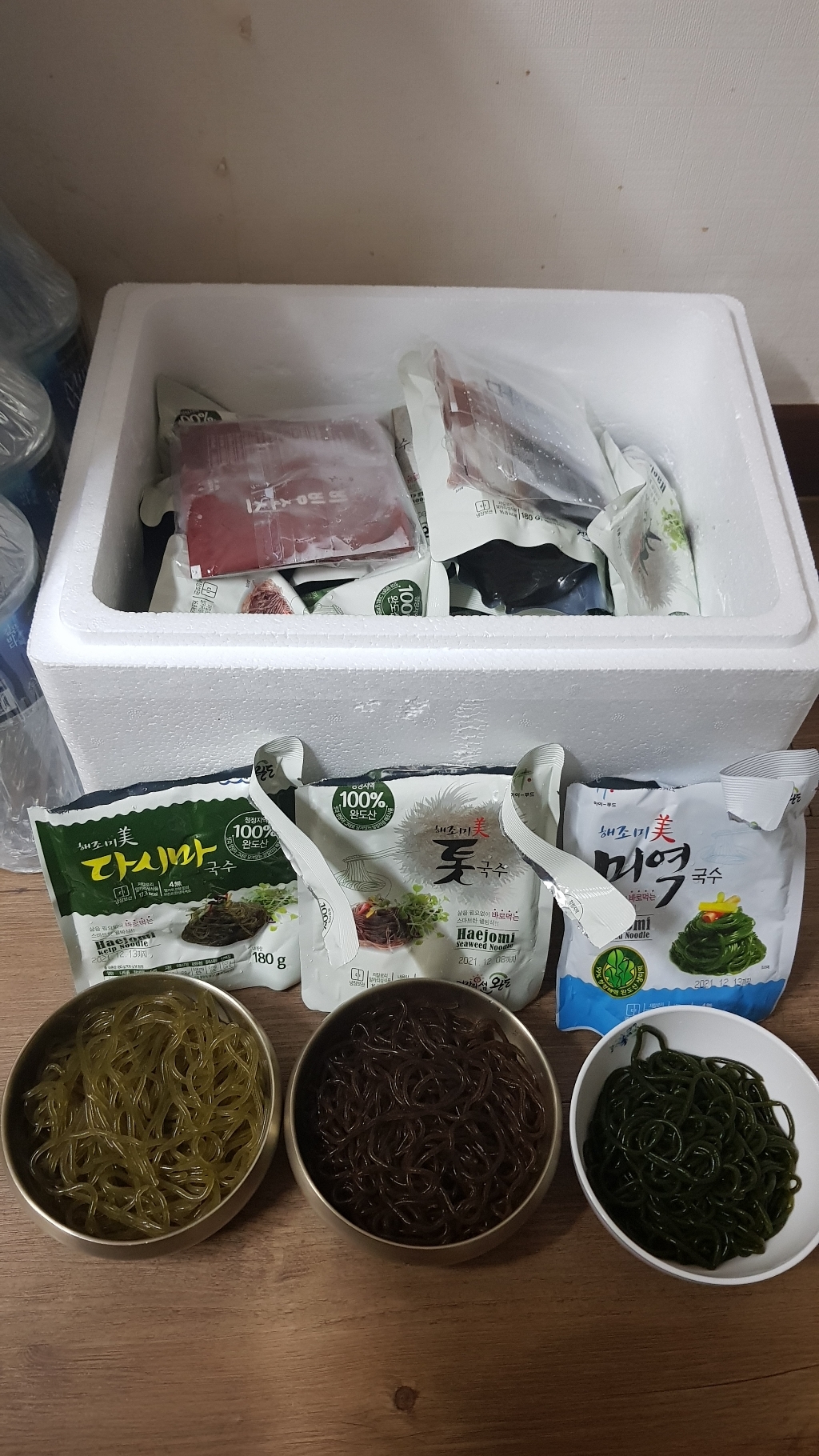 해조미 해초국수 다시마국수 10봉  비빔소스5 모밀소스5 리뷰후기