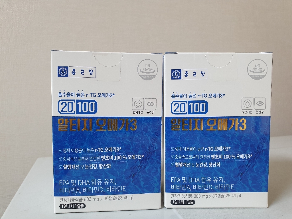 종근당 20100 알티지 오메가3 26