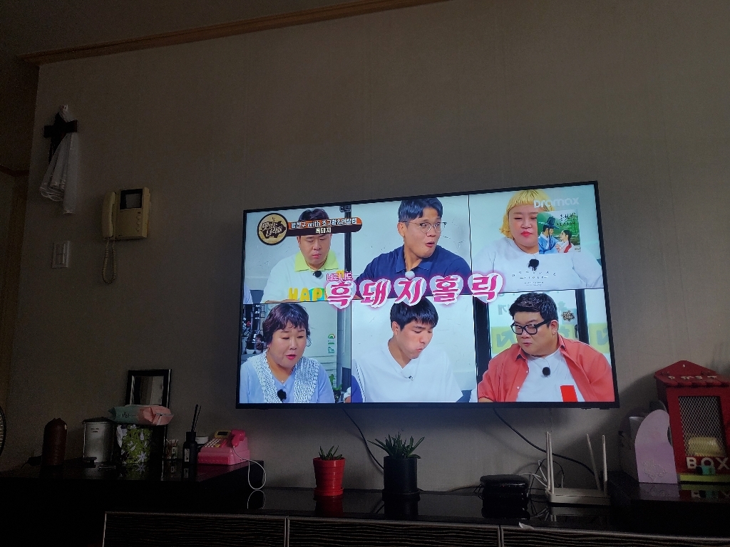 디엘티 MOZEE DS5802W 4K UHD LED TV HDR 넷플릭스 유튜브 스마트TV 미러링 중소기업TV 리뷰후기