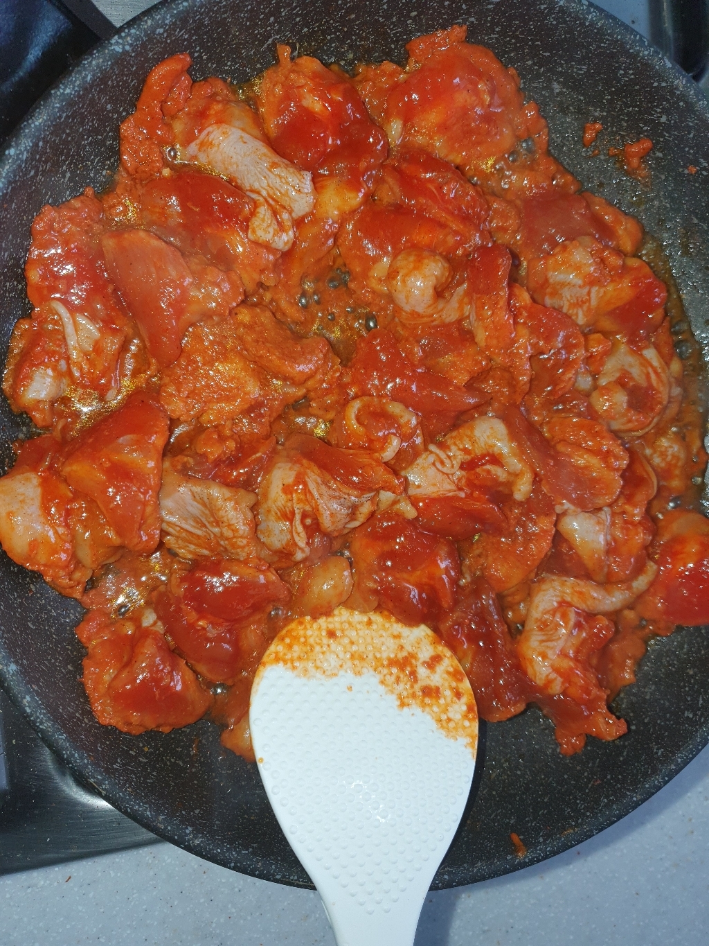 맛잽이식품 매운순살닭불갈비 리뷰후기