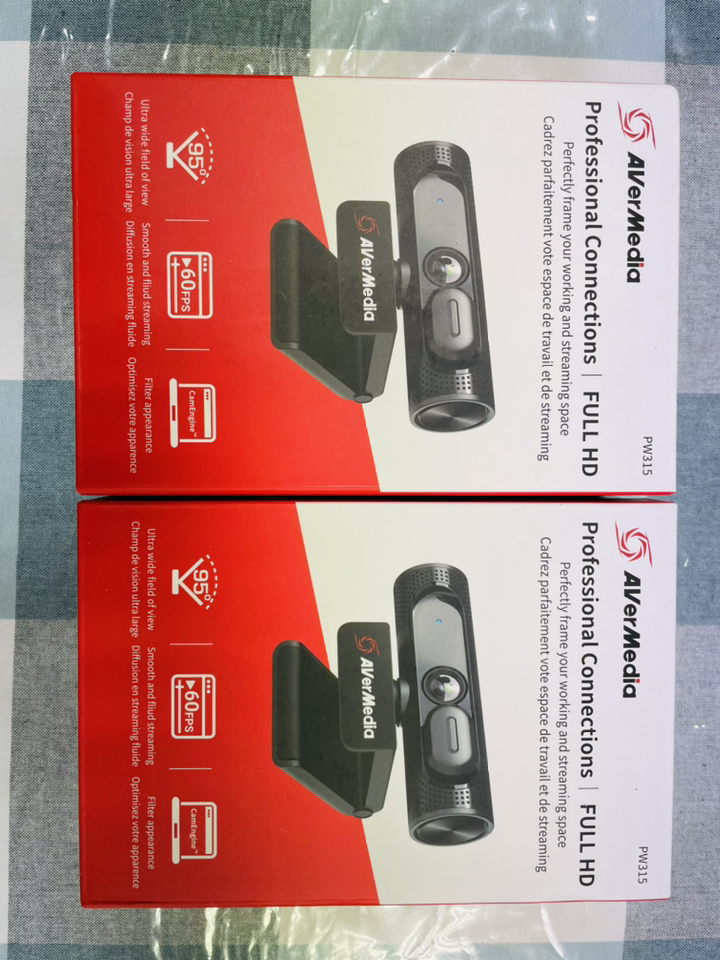 에버미디어 FHD 웹캠 60fs W315