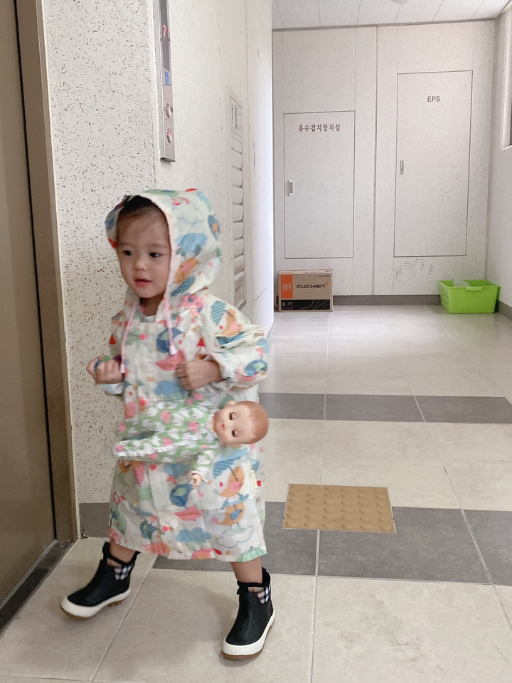 캔디베이비 아동용 우비