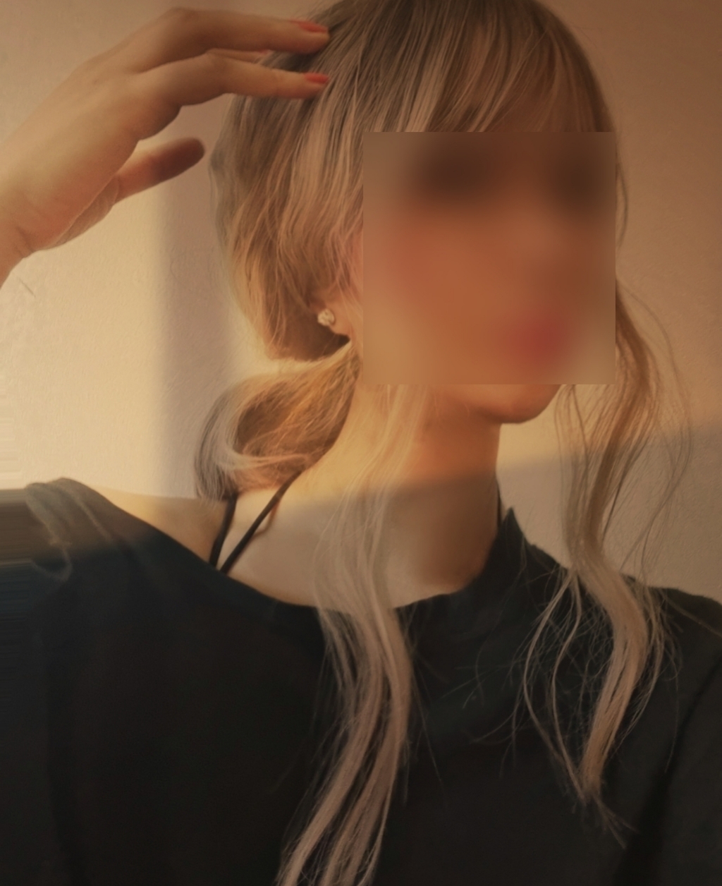 하이유니 옴브레 웨이브 펌 헤어 통가발 가발 가발망 거치대