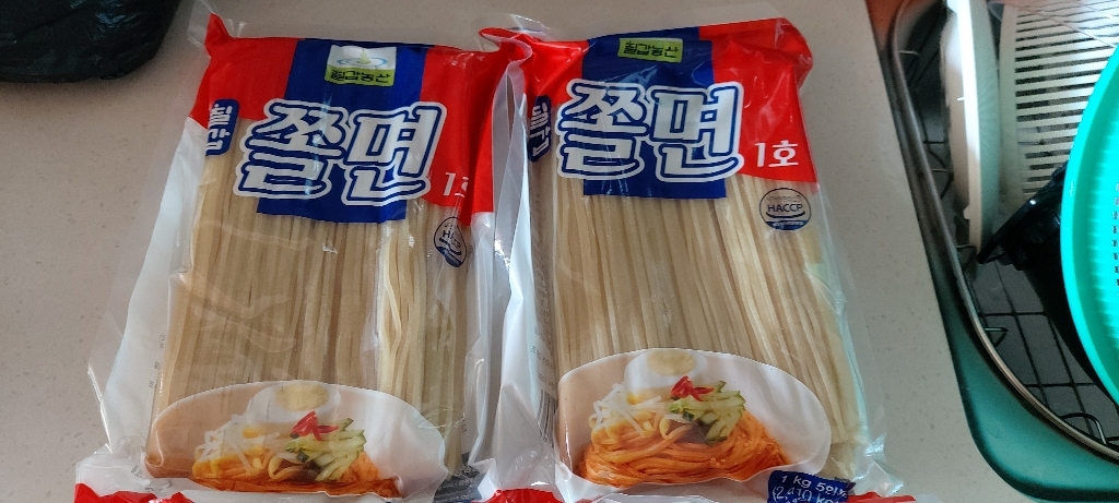 칠갑농산 쫄면 리뷰후기