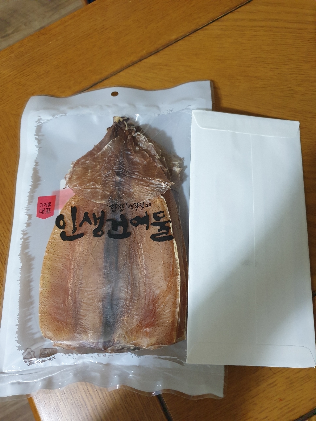 인생 당일바리 마른 몸통 오징어
