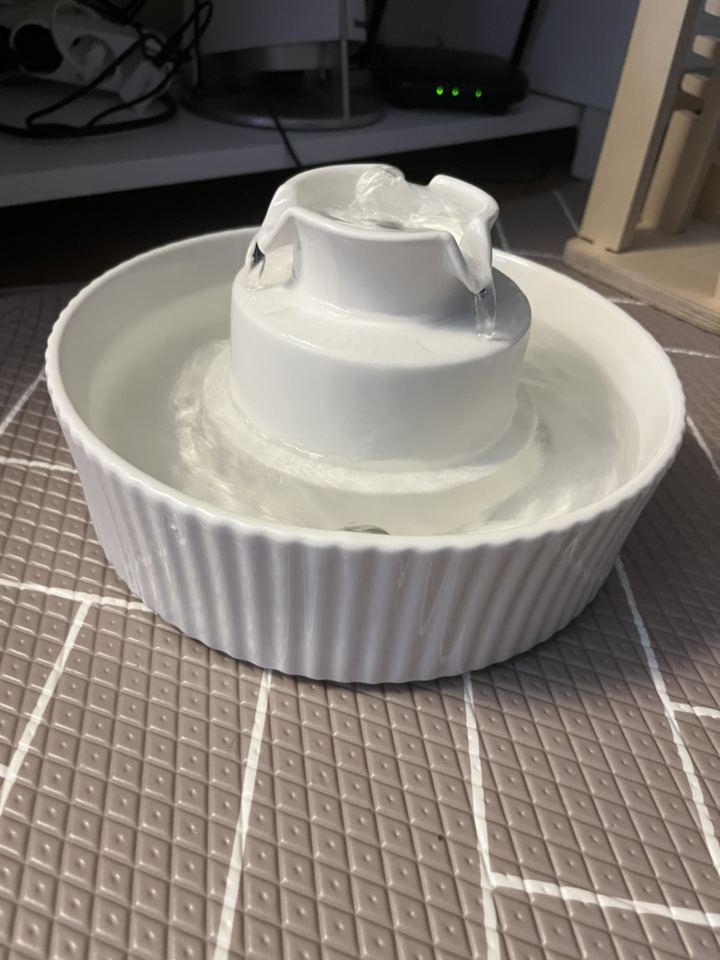 하우룽디자인 CAKE 세라믹 고양이 정수기 리뷰후기