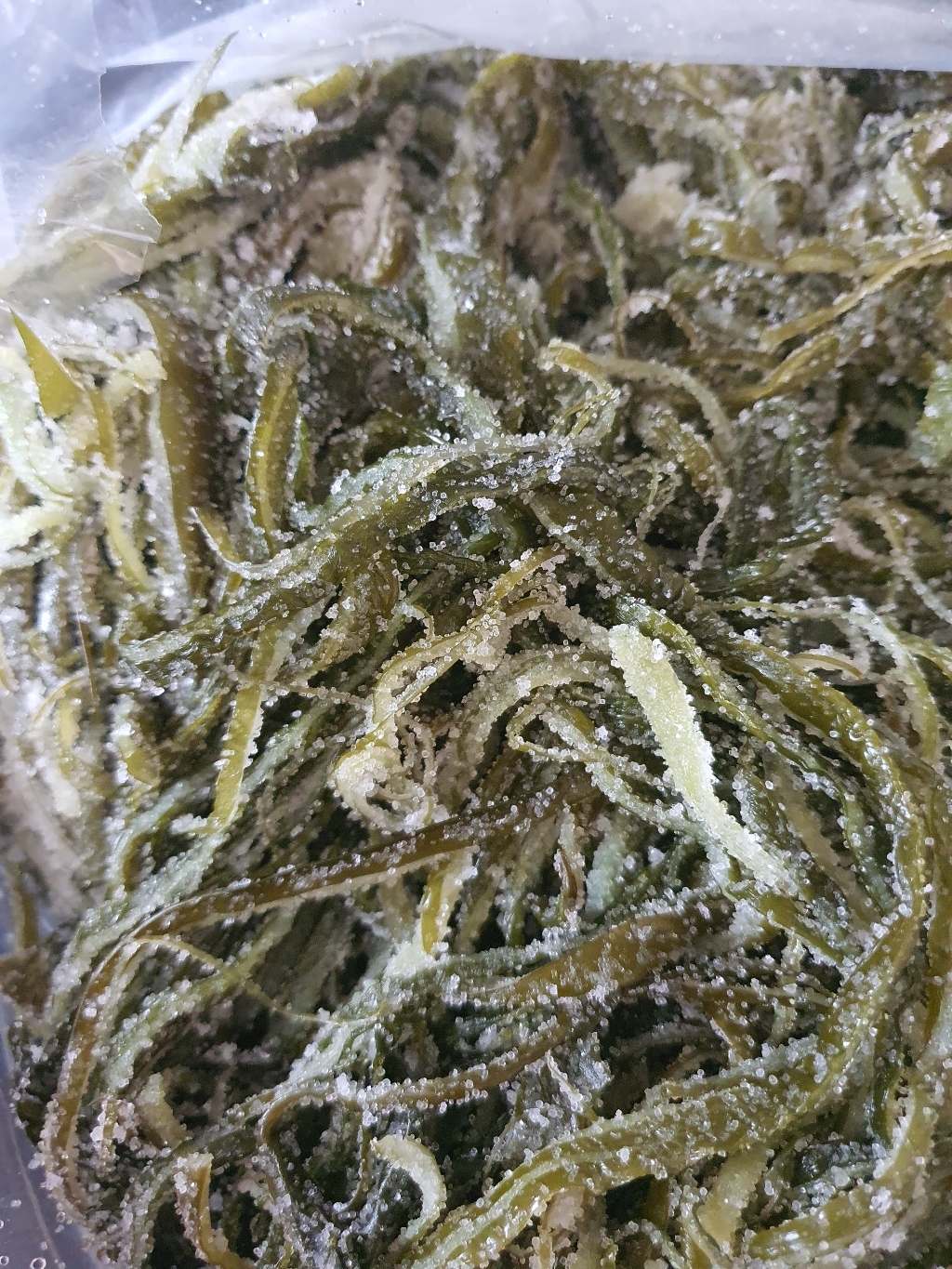 울돌목 염장 미역줄기 해조류 반찬