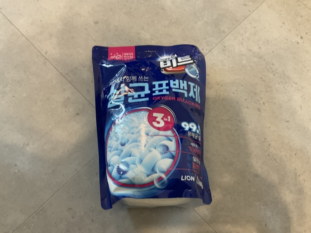 비트 O2 세제와 함께 쓰는 산소표백제 1 1개