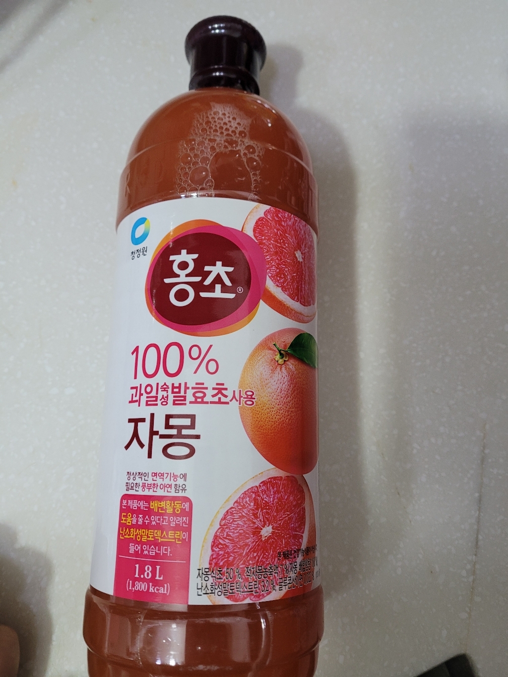 청정원 홍초 자몽 리뷰후기