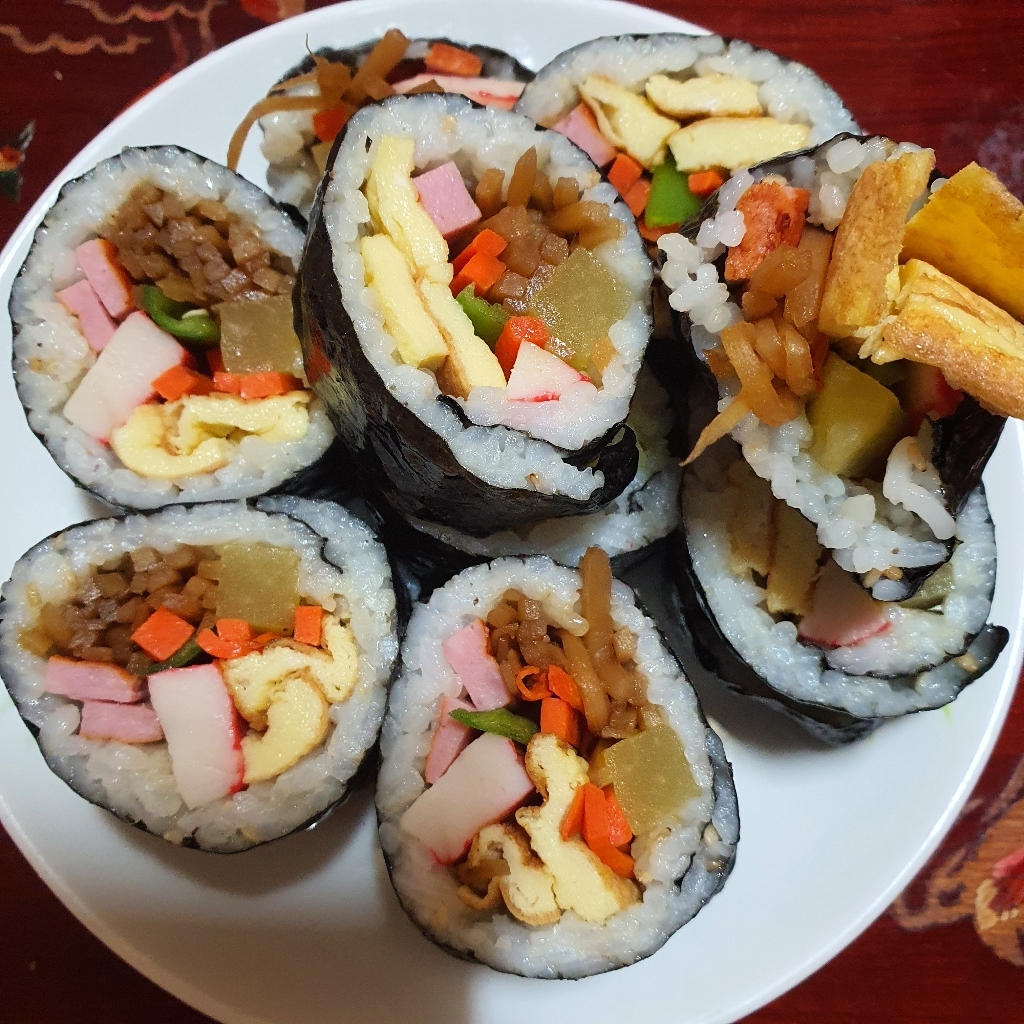 반찬단지 김밥우엉 리뷰후기