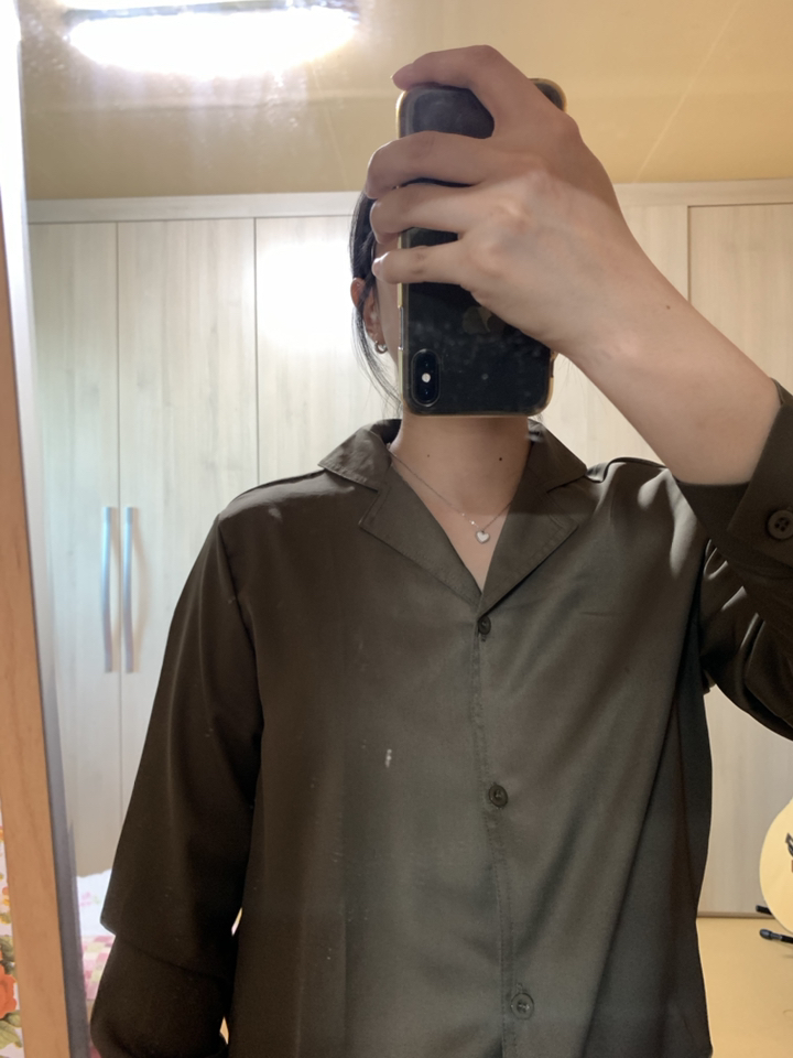 포플러앤씨 로드메이 긴팔 블라우스