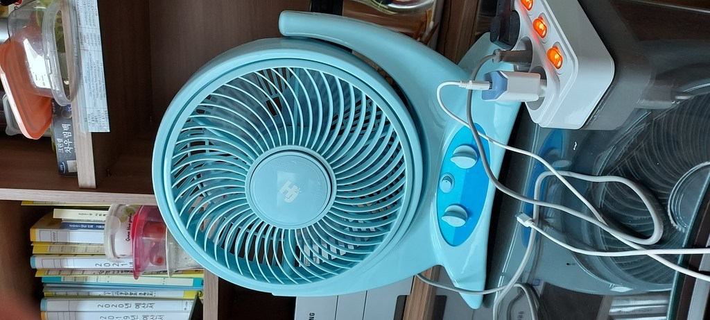 홍진테크사파이어 벽걸이 탁상형 선풍기
