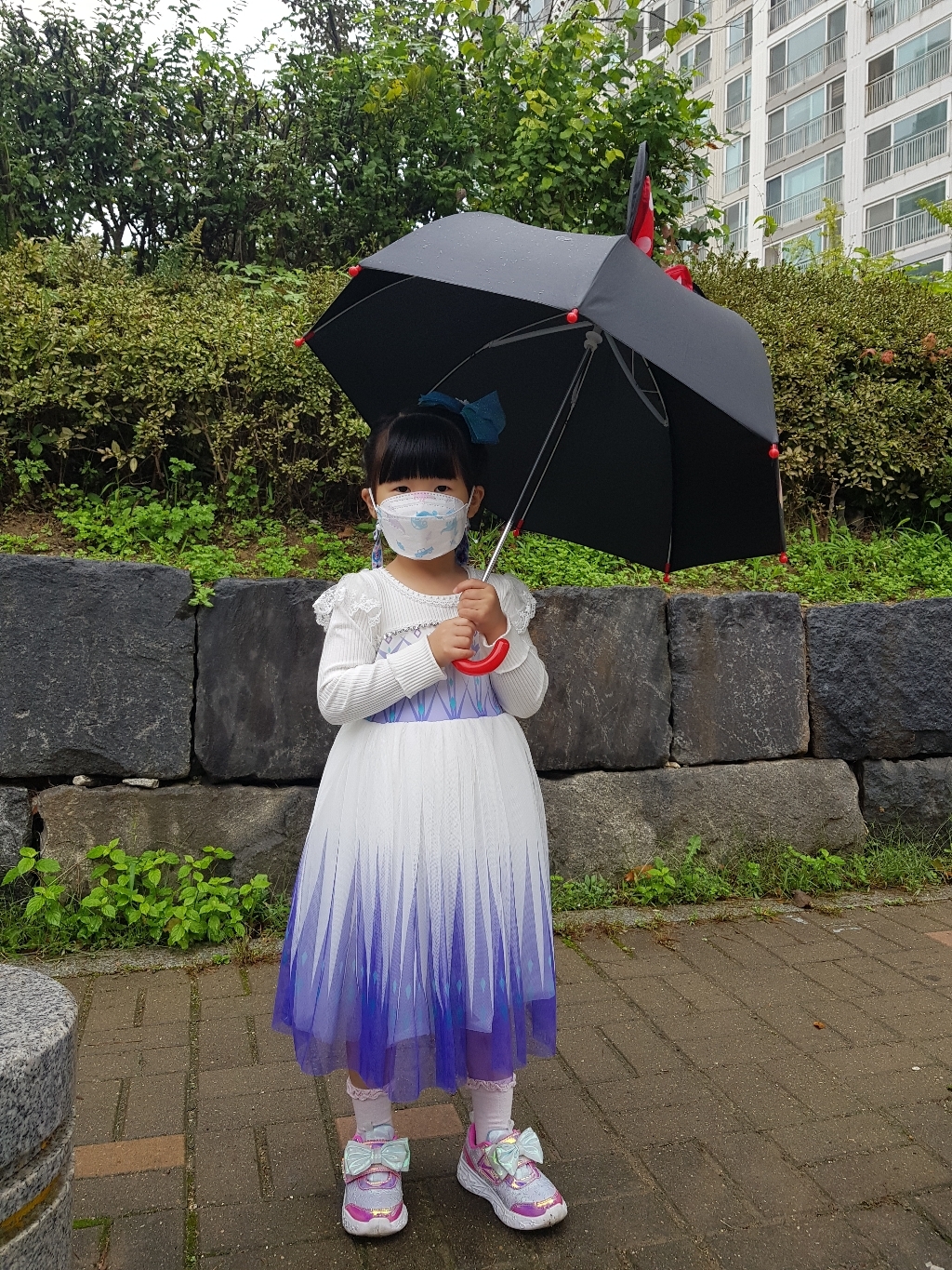 클로이샵 니트 엘사 공주 드레스 원피스