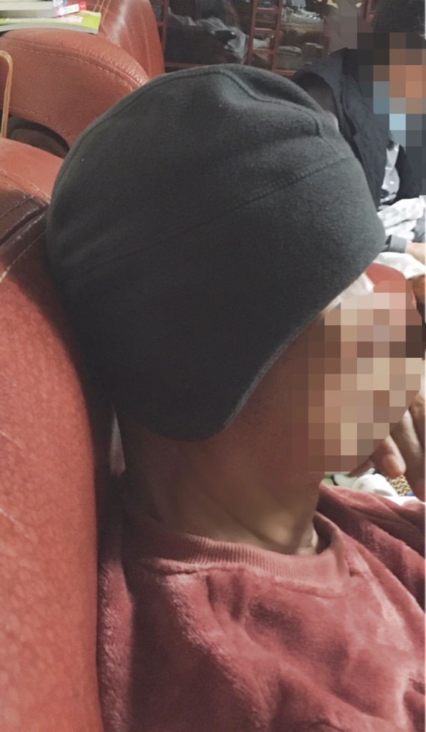 스내플 후리스 귀달이 비니