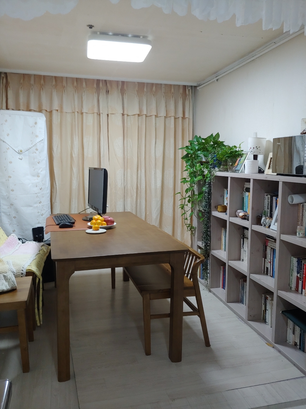 참갤러리 밀레 원목 식탁 6인용 방문설치 리뷰후기